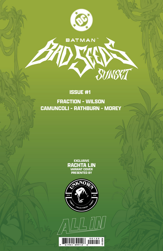 BATMAN BAD SEEDS SUNSET #1 RACHTA LIN EXCLUSIVE VAR (08/26/2026)