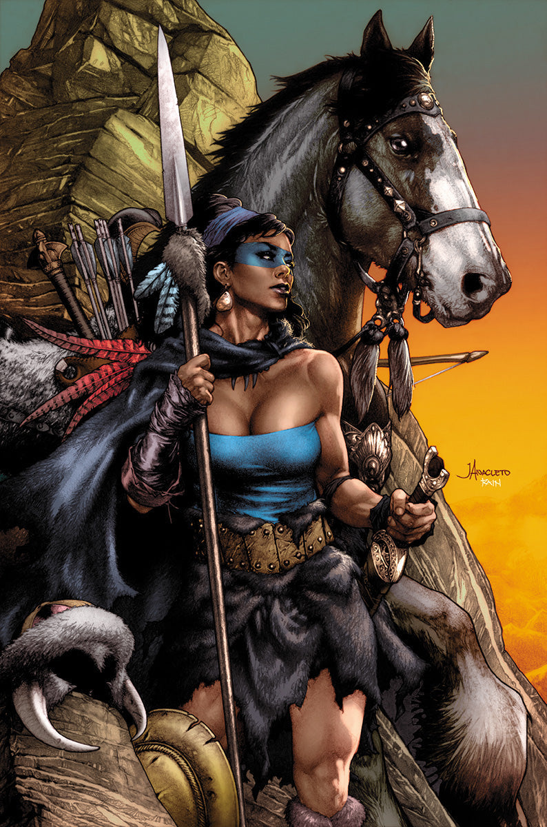 CONAN BARBARIAN #1 UNKNOWN COMICS JAY ANACLETO EXCLUSIVE NYCC VIRGIN VAR (10/25/2023)