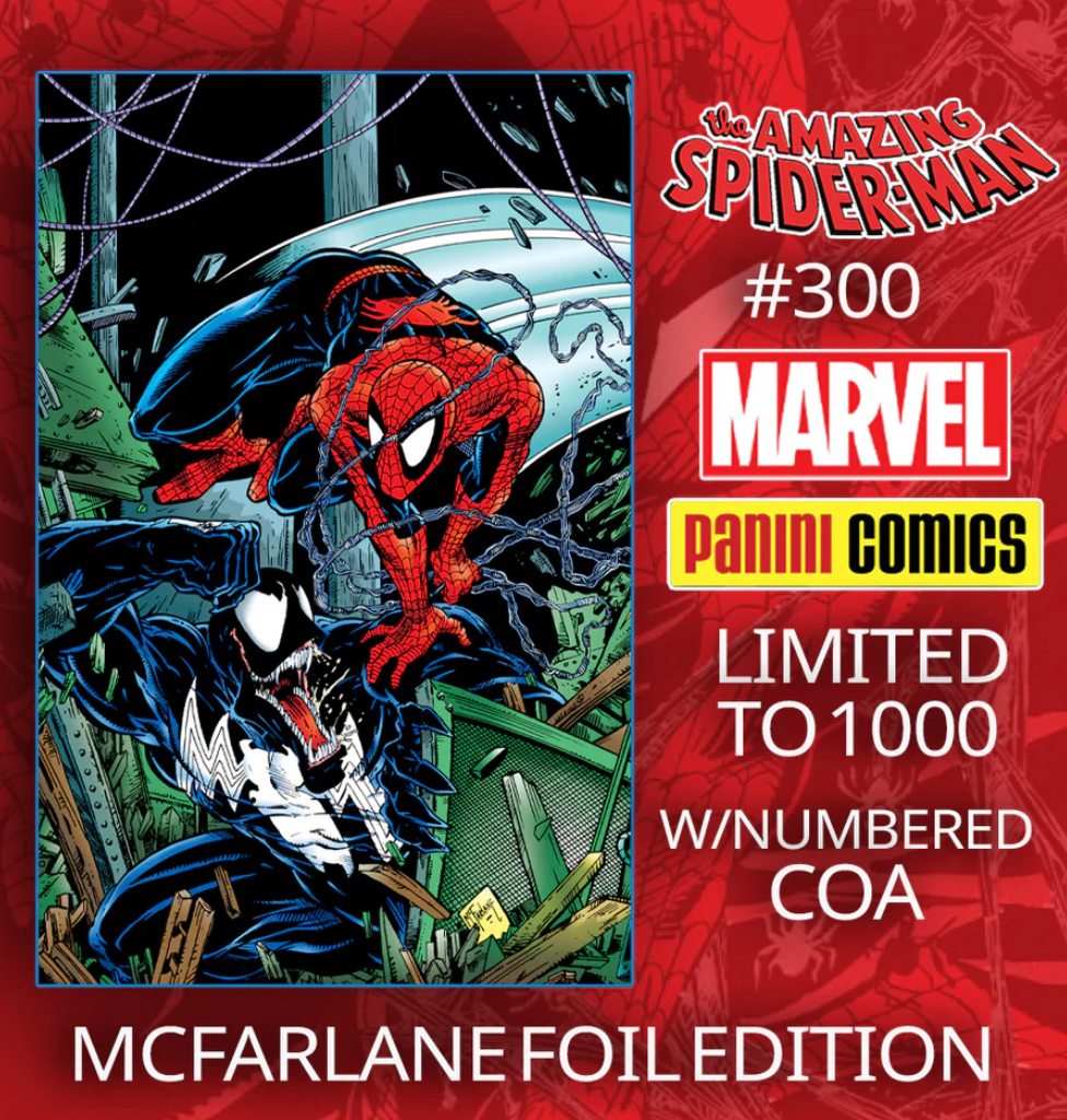 SPIDER-MAN #300 TODD MCFARLANE VIRGIN FOIL EDITION – Gorilla Supplies