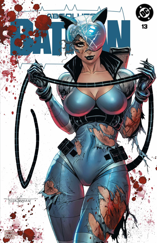 ABSOLUTE BATMAN #13 TYLER KIRKHAM EXCLUSIVE BATLLE DAMAGED CATWOMAN VAR (10/08/2025)