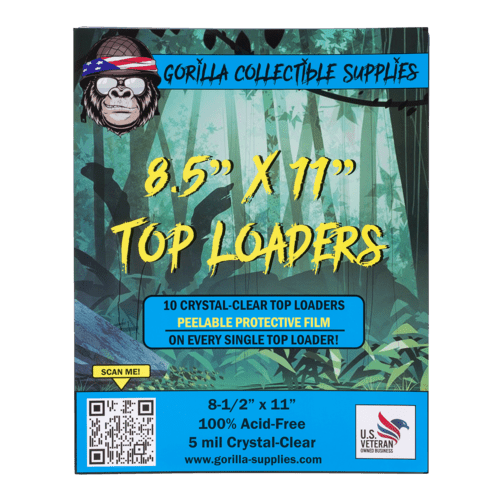 8.5x11 Print Toploaders image 0