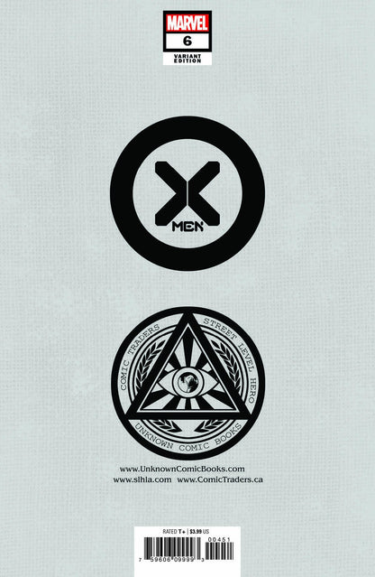 X-Men #6 Unknown Comics Marco Turini Exclusive Var (01/05/2022)