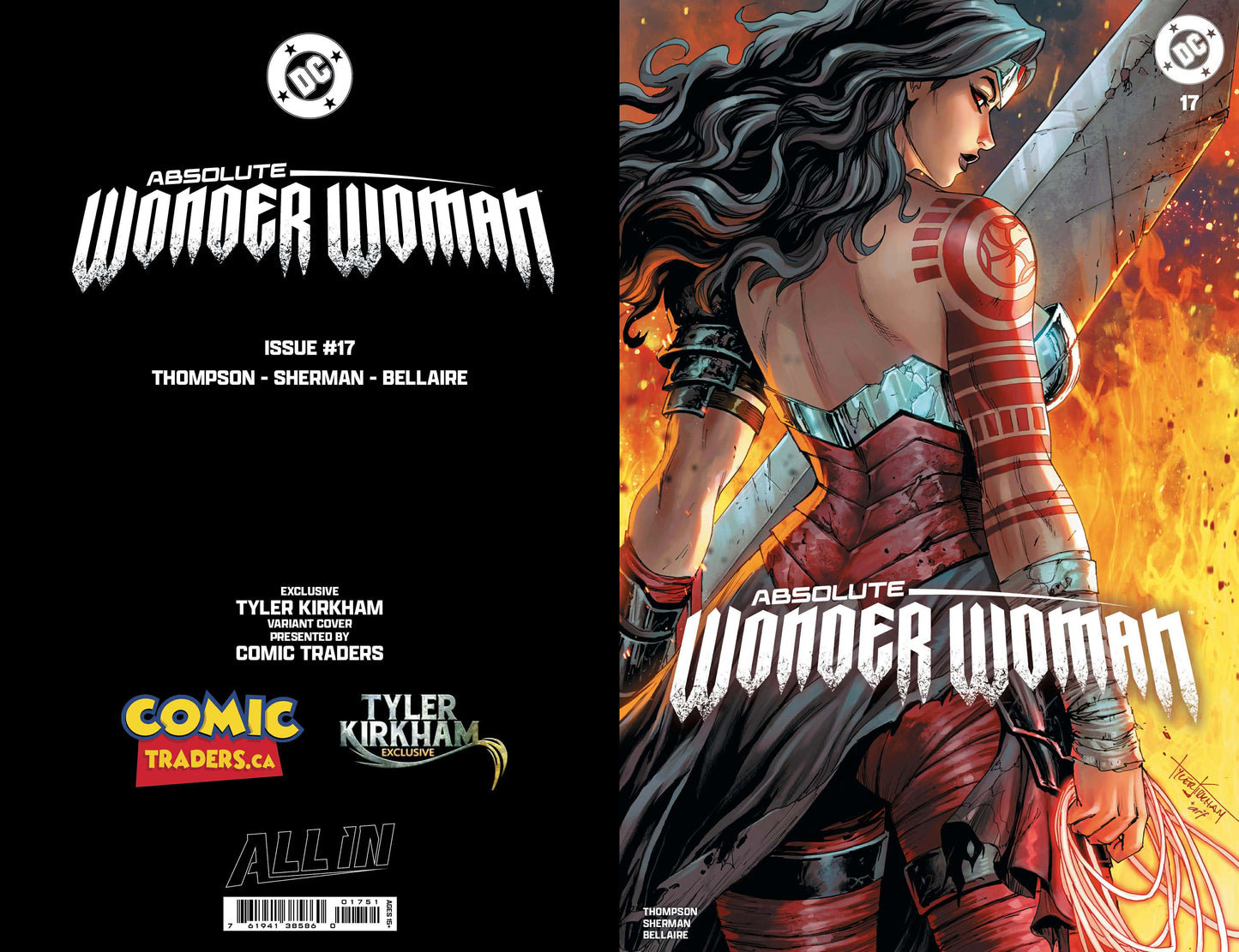 ABSOLUTE WONDER WOMAN #17 TYLER KIRKHAM EXCLUSIVE VAR (02/25/2026)