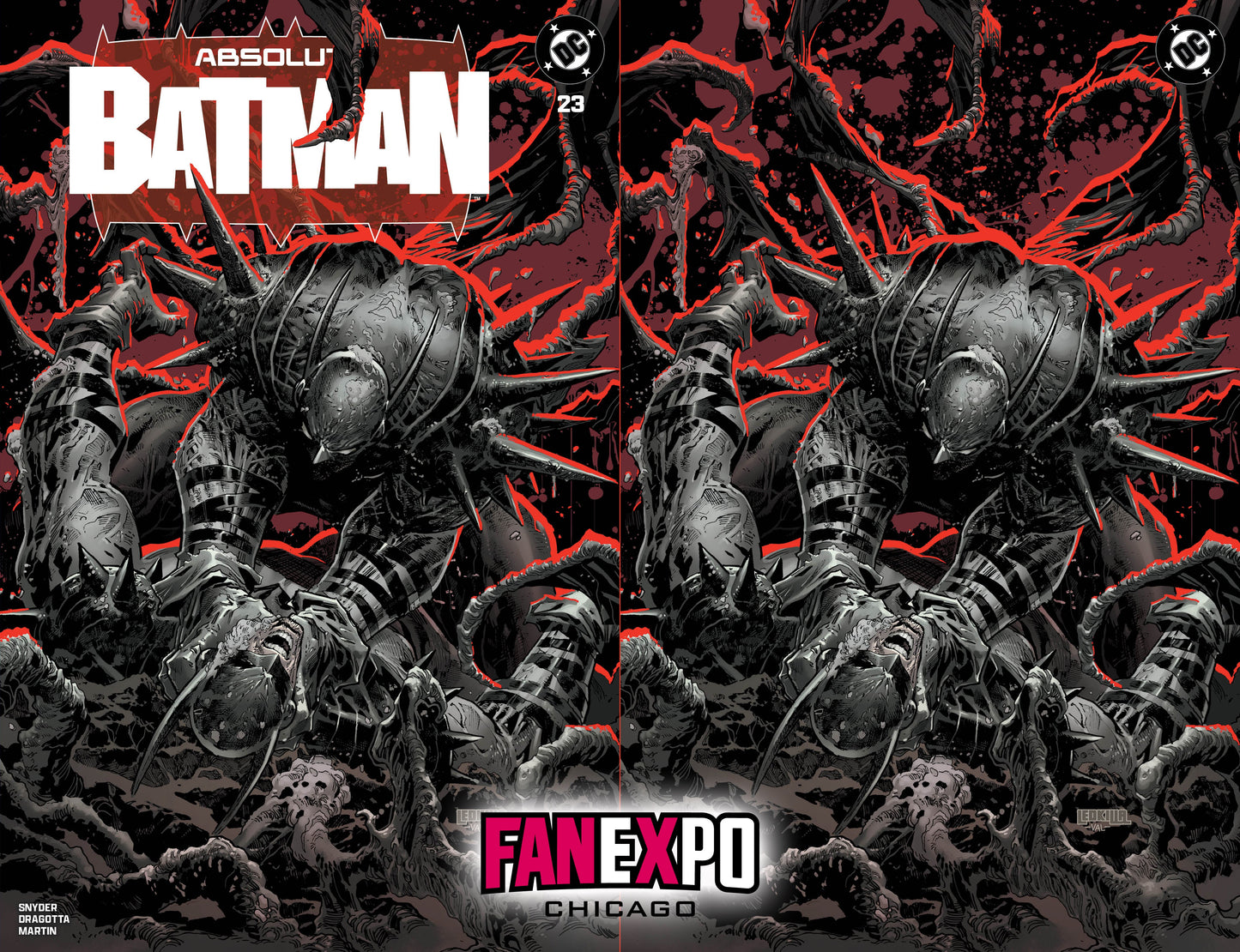 ABSOLUTE BATMAN #23 KEN LASHLEY FANEXPO CHICAGO EXCLUSIVE