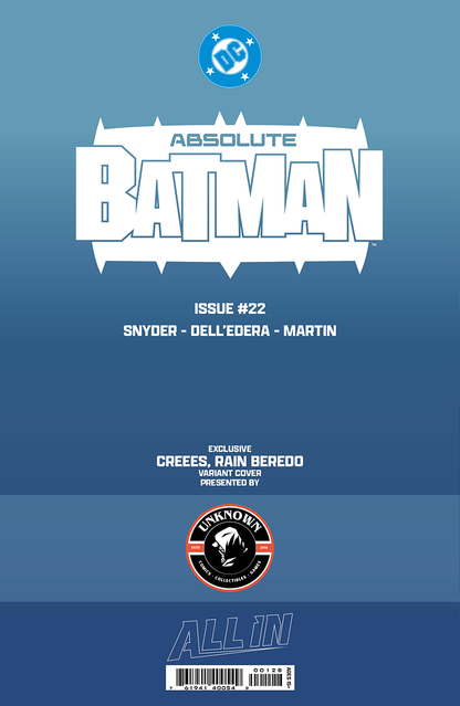 ABSOLUTE BATMAN #22 CREEES EXCLUSIVE VIRGIN VAR (07/08/2026)