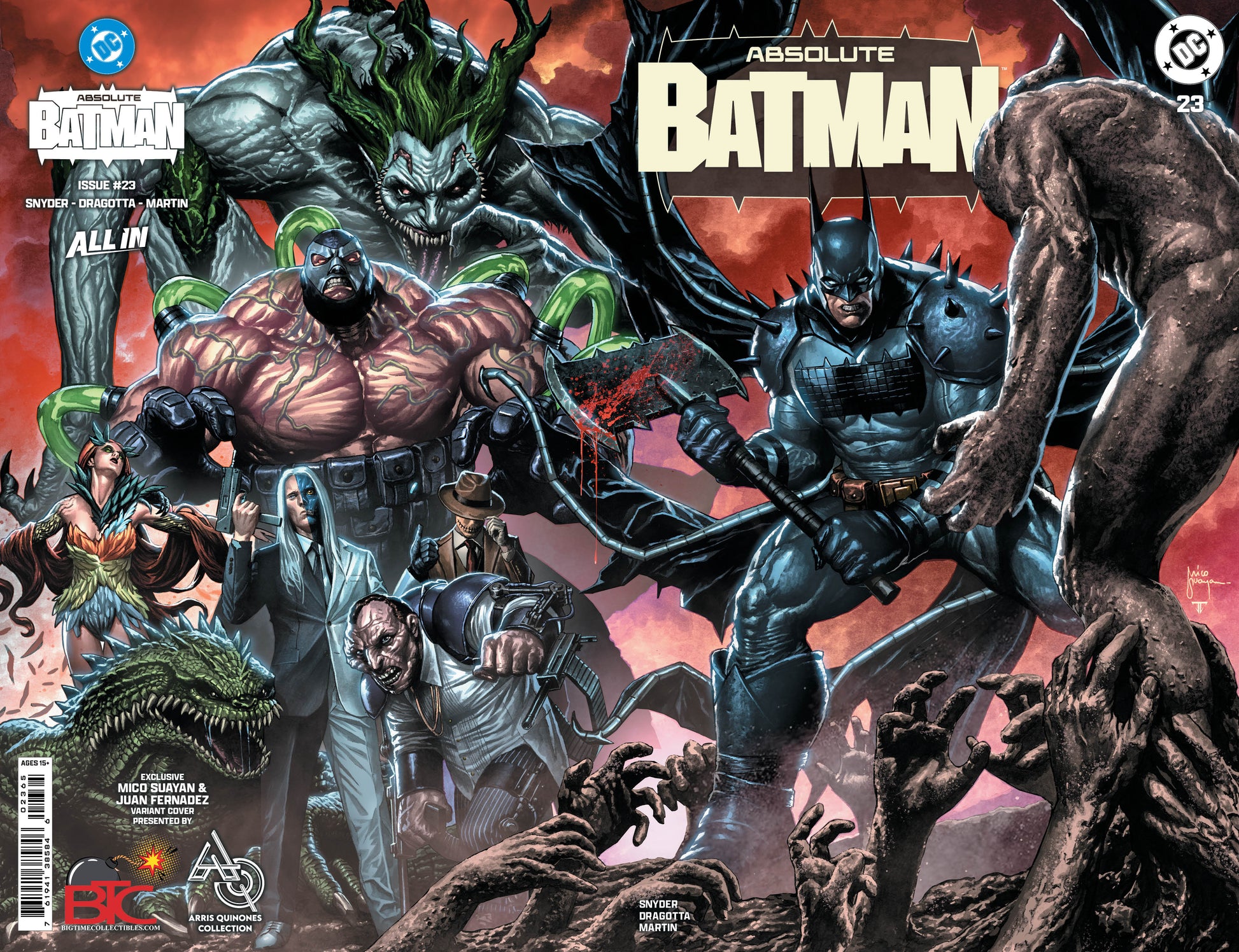 ABSOLUTE BATMAN #23 MICO SUAYAN TRADE DRESS
