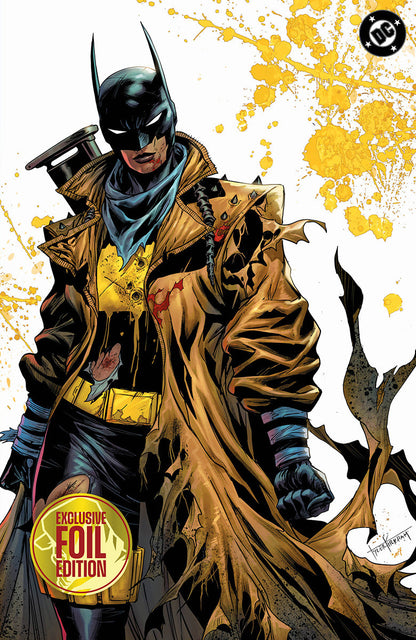 [FOIL] ABSOLUTE BATMAN #24 TYLER KIRKHAM BATTLE DAMAGED THE BAT EXCLUSIVE VIRGIN VAR (09/23/2026)