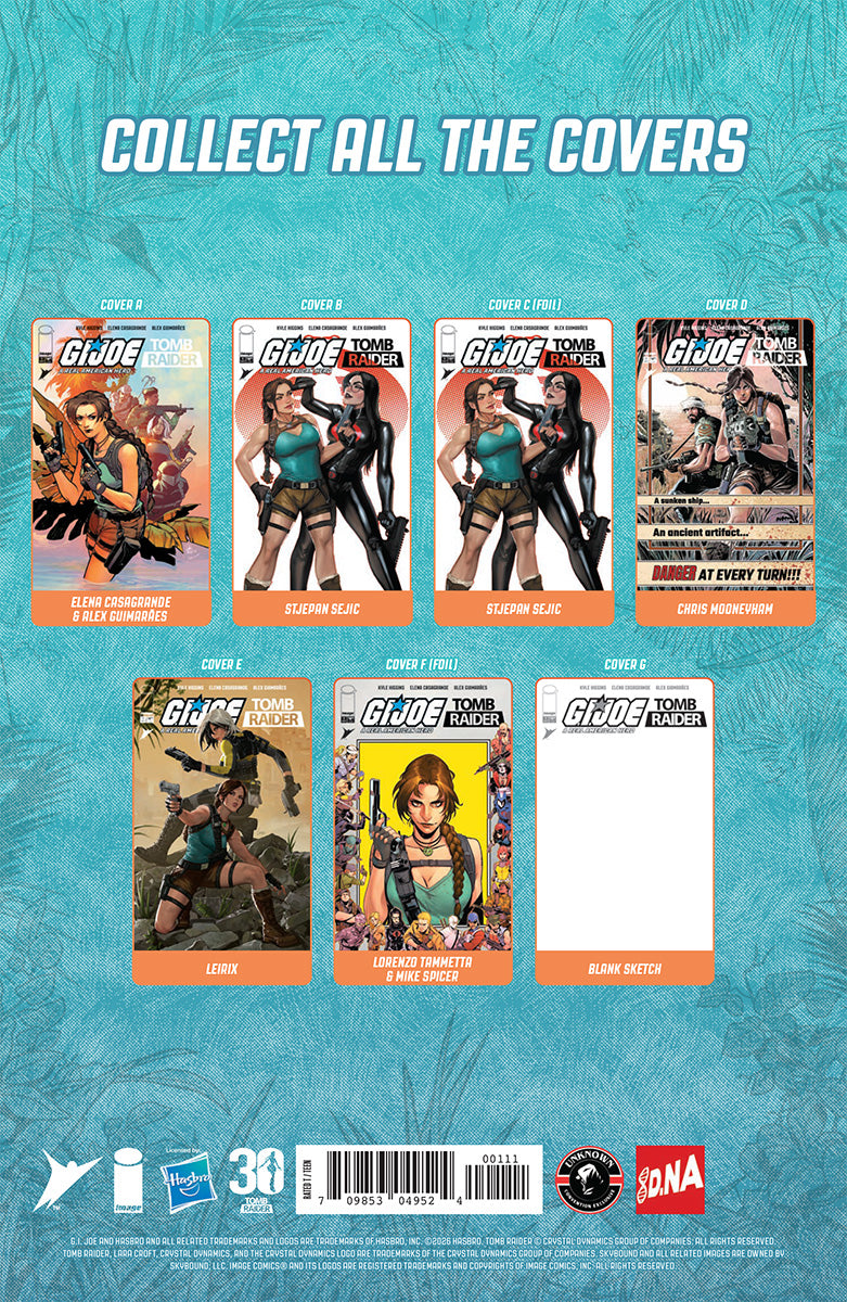 GI JOE A REAL AMERICAN HERO TOMB RAIDER #1 DAVID NAKAYAMA EXCLUSIVE VAR (09/12/2026)