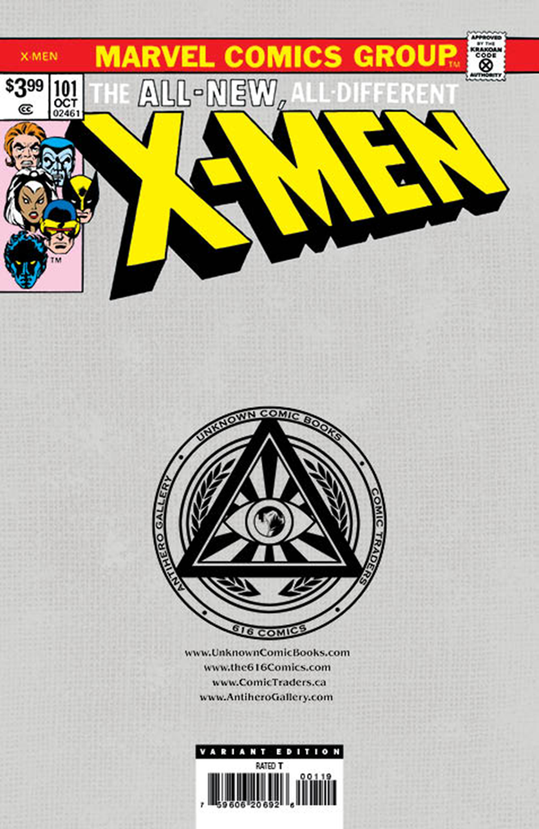 [Signed by Nathan Szerdy] X-MEN #101 FACSIMILE EDITION UNKNOWN COMICS NATHAN SZERDY EXCLUSIVE GREEN VAR [IN STOCK]