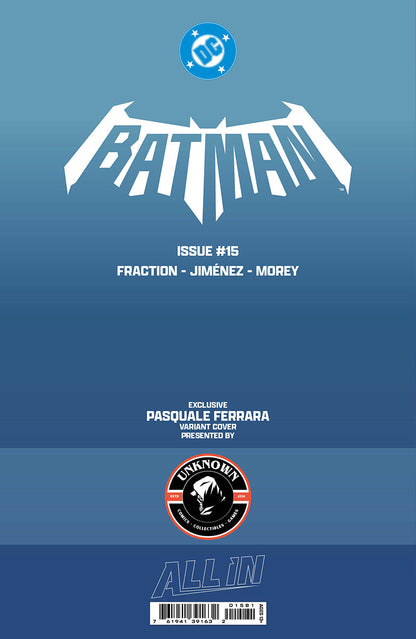 BATMAN #15 PASQUALE FERRARA EXCLUSIVE VIRGIN VAR (11/04/2026)