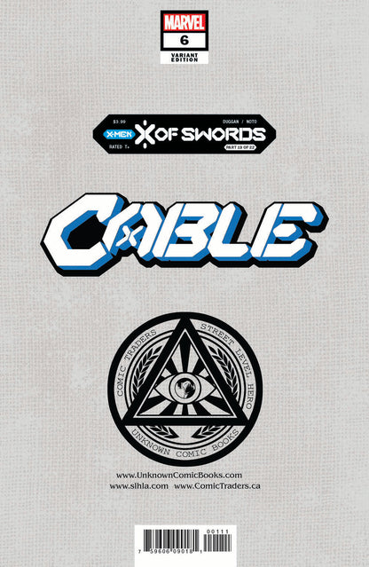 [Signed by Lawerence Bayne] Cable #6 Unknown Comics David Nakayama Exclusive Var Xos [IN STOCK]
