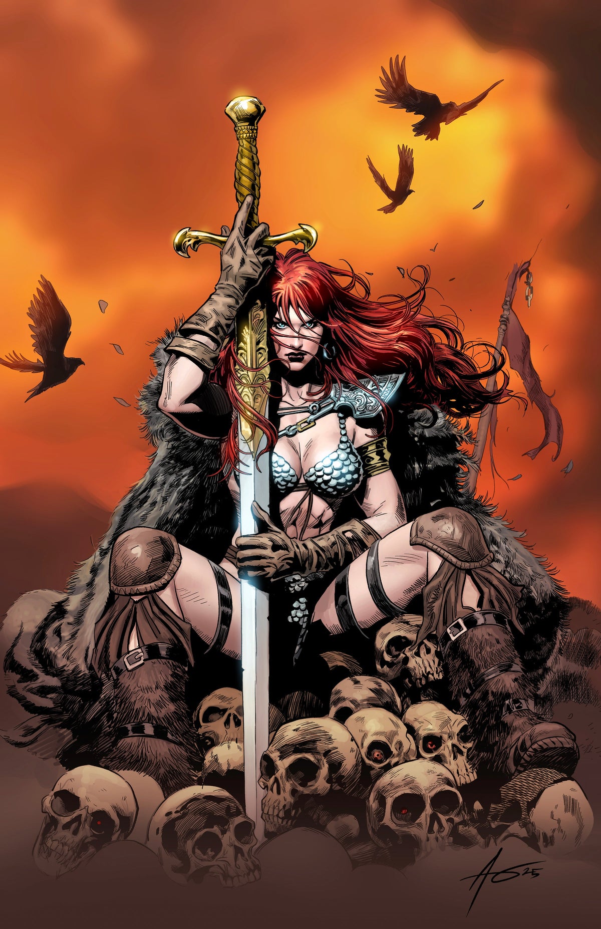 SONJA REBORN #5 - RUDY AO & MARCIAL TOLEDANO COVER A KNIGHT OF COMICS MEGACON 2026 EXCLUSIVE