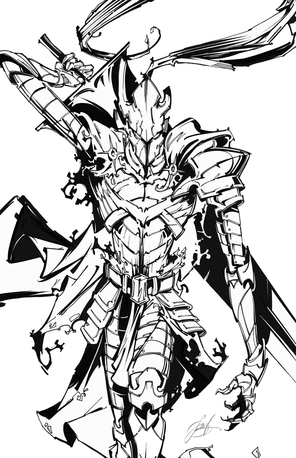 FAME: CHUGONG SOLO LEVELING - VIKTOR MILLER GAUSA IGRIS COVER A FANEXPO NEW ORLEANS KNIGHT OF COMICS EXCLUSIVE