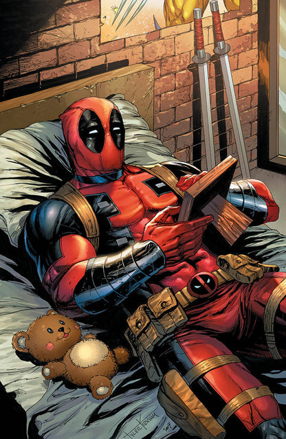 [Signed by Tyler Kirkham] DEADPOOL & WOLVERINE WWIII #1 Kirkham Unknown EXCL Virgin