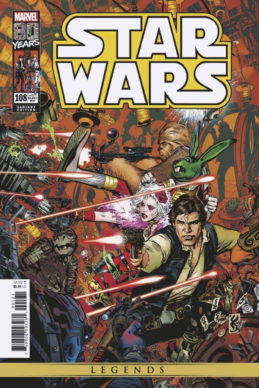 STAR WARS ORIG MARVEL YRS #108 GOLDEN VAR 5/29/2019