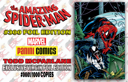 SPIDER-MAN #300 TODD MCFARLANE VIRGIN FOIL EDITION