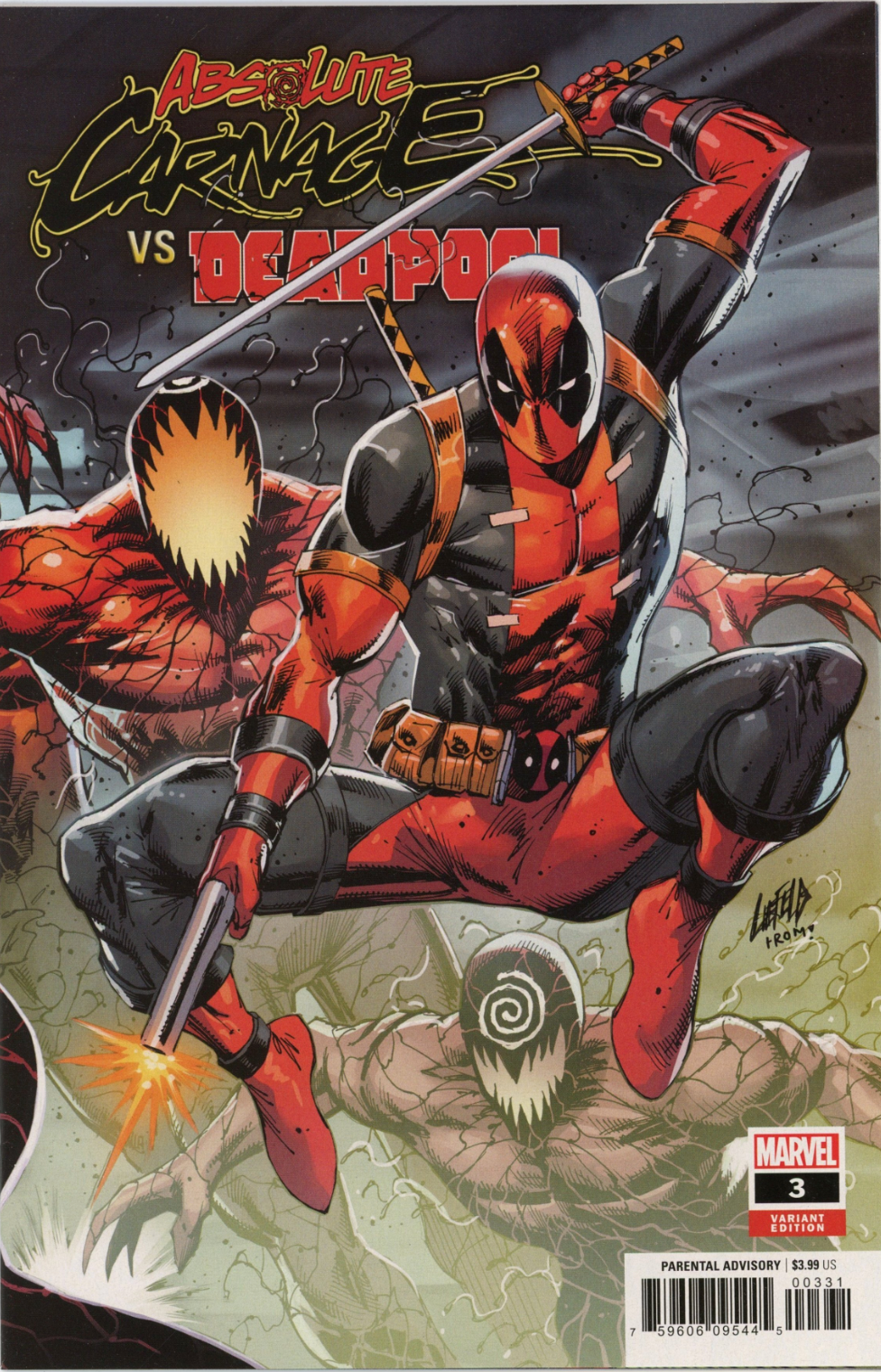 ABSOLUTE CARNAGE VS DEADPOOL #3 (OF 3) CONNECTING VAR AC (10/16/2019)