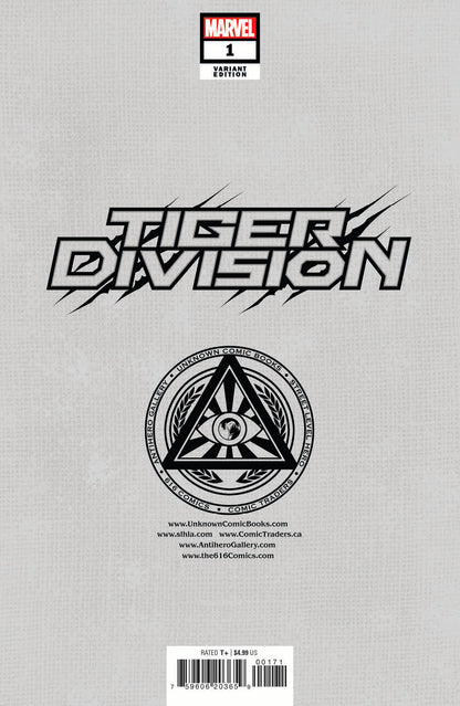 Tiger Division #1 Unknown Comics Lobos Exclusive Virgin Var (11/02/2022)