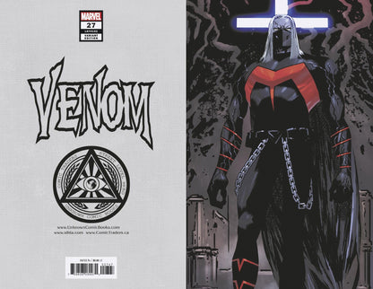 VENOM #27 UNKNOWN COMICS EXCLUSIVE 3RD PTG VIRGIN VAR (10/07/2020)