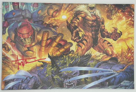 [Signed by Tyler Kirkham] WOLVERINE #42 UNKNOWN COMICS TYLER KIRKHAM MEGACON EXCLUSIVE VIRGIN LANDSCAPE VAR [IN STOCK]