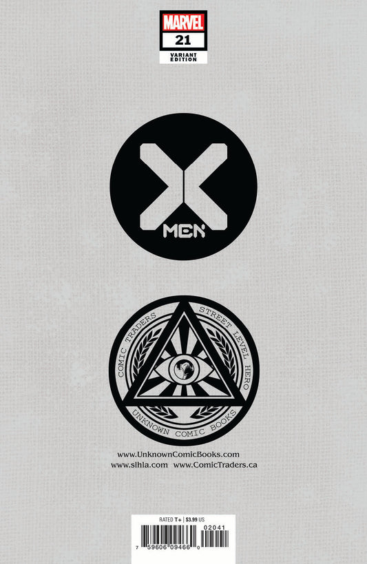X-Men #21 Unknown Comics David Nakayama Exclusive Virgin Var Gala (06/09/2021)