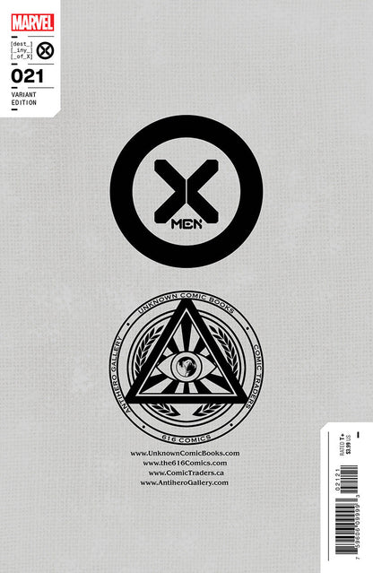 X-Men #21 Unknown Comics Miguel Mercado Exclusive Virgin Vogue Var (04/12/2023)